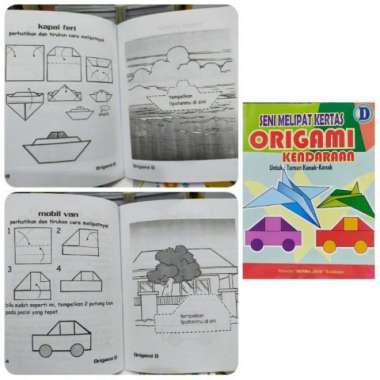 Buku Seni Melipat Kertas Origami - Serba Jaya - Origami D Origami D