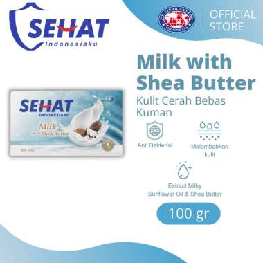 SEHAT MILKY FRESH MILK SHEA BUTTER 100GR