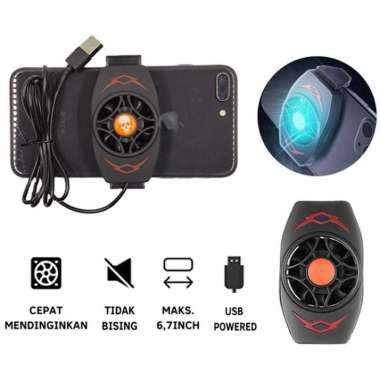 Kipas Pendingin HP Anti Panas Cooling Fan Mobile Phone Radiator Cooler
