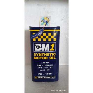 Oli BM1 BM 1 SAE 10W - 40 Motor Matic 1 Liter 100% Asli PC 1100