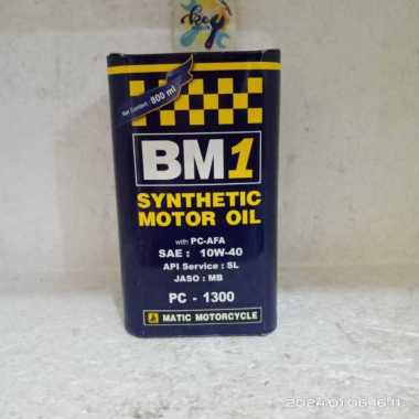 Oli BM1 BM 1 SAE 10W - 40 Motor Matic 1 Liter 100% Asli PC 1300
