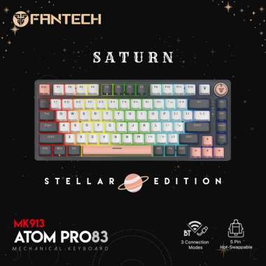 Fantech Atom83 / Atom-83 MK913 Pro Series Mechanical Gaming Keyboard Red Switch Saturn