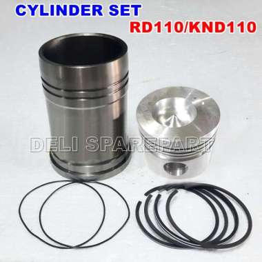 RD110 Cylinder Liner with Oring Piston Ring Kubota RD-110 RD 110 KND110 Model KND110
