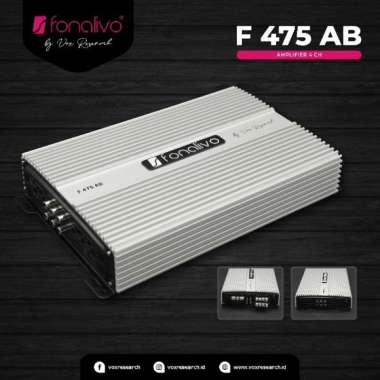 Power Vox Fonalivo F 475 4 Channel Amplifier Class Ab Termurah