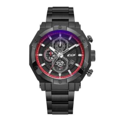 JAM TANGAN PRIA EXPEDITION E6385 / E 6385 BLACK RED ORIGINAL