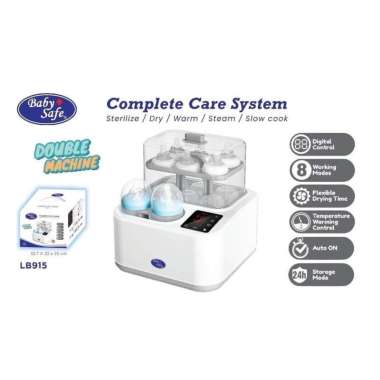 Baby Safe LB915 Complete Care System Sterilizer Cooker Steam Dry