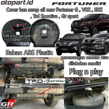 cover ban serep toyota all new fortuner fortuner trd sportivo