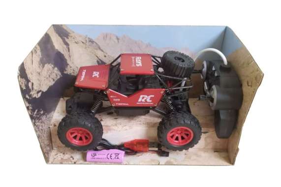 RC ROCK CRAWLER 2WD 1:18 Red