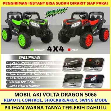 MAINAN ANAK MOBIL AKI VOLTA 5066 UTV DRAGON & VOLTA 5068 UTV TIGER DRAGON HIJAU