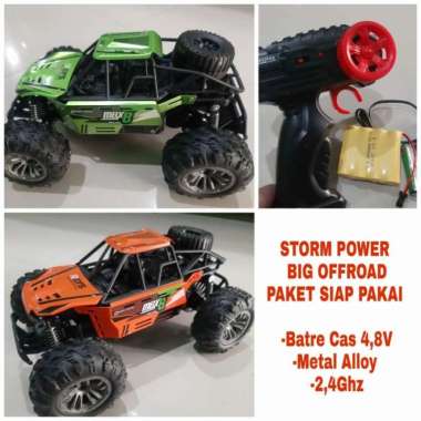 MOBIL REMOT RC 4WD OFFROAD MAINAN REMOTE CONTROL 21 STROM power