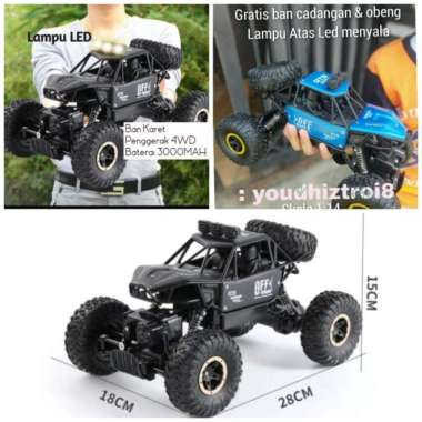 MOBIL REMOT RC 4WD OFFROAD MAINAN REMOTE CONTROL 21 Raptor