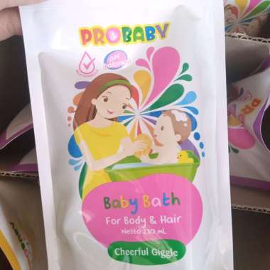 Probaby Hair and Body Wash Refill 230ml sabun mandi shampo bayi summer sweet