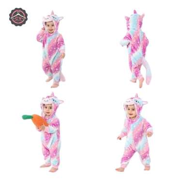 BABYPOTATO (12-18bulan) Onesie Karakter Kostum Anak Bayi Lucu Size 90 Baju Costum Bayi Anak SIZE 90