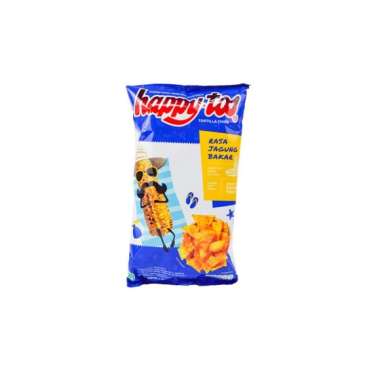 Promo Harga Happy Tos Tortilla Chips Jagung Bakar/Roasted Corn 140 gr - Blibli