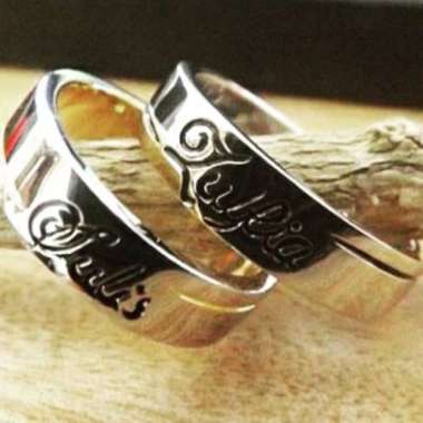 Cincin Nama Couple Bisa Untuk Tunangan