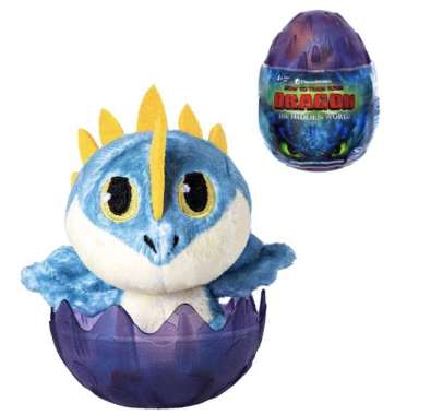 How to Train Your Dragon The Hidden World Dragon Egg Plush Multivariasi