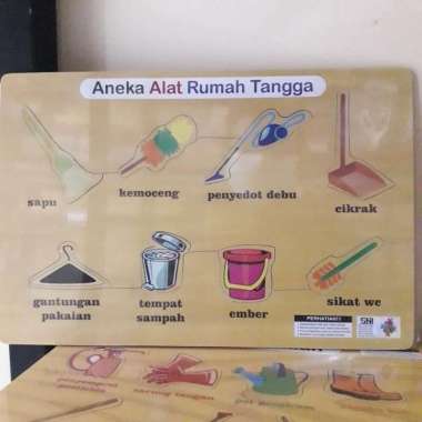 Puzzle Aneka Alat Rumah Tangga
