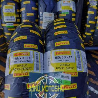 Paket Pirelli Diablo Rosso Sport Uk 120/70-17 & 150/60-17