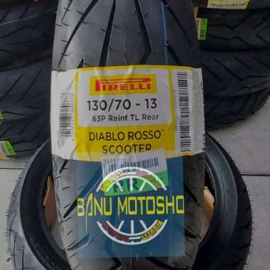 Ban Nmax belakang pirelli diablo rosso scooter uk 130/70-13
