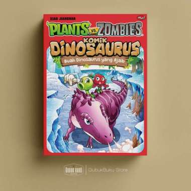 Buku Plants VS Zombies - Komik Dinosaurus : Buah Dinosaurus yang Ajaib Multivariasi Multicolor