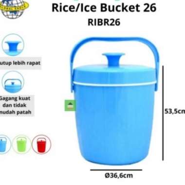 Rice Bucket 26 Liter Global Eagle/ Termos Nasi / Thermos Es RIBR26