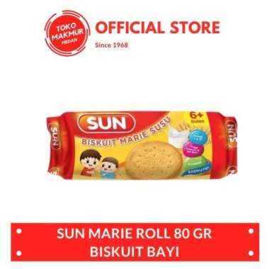 SUN MARIE ROLL BISKUIT BAYI 80 GR