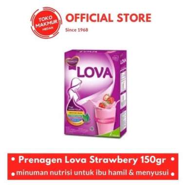 Promo Harga Prenagen Lova Strawberry 120 gr - Blibli