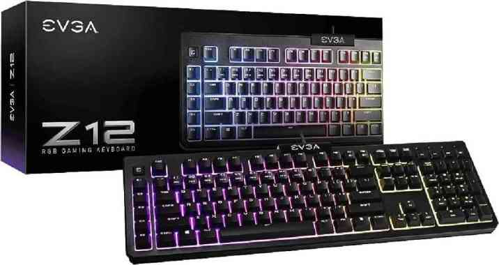 Keyboard Gaming EVGA Z12 RGB Backlit LED