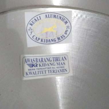 Wajan Kidang Mas Asli 14 Waja Tebal