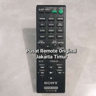 REMOTE REMOT SYSTEM AUDIO SONY RM-AMU084 ORIGINAL ASLI