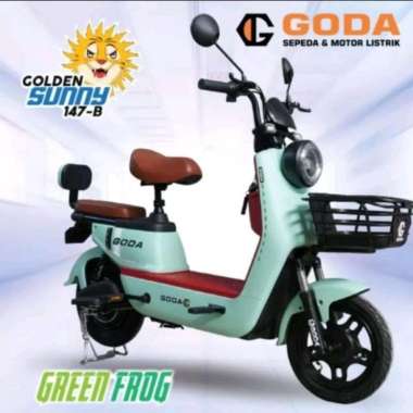 Sepeda Listrik GODA New Golden Sunny 147B Abu