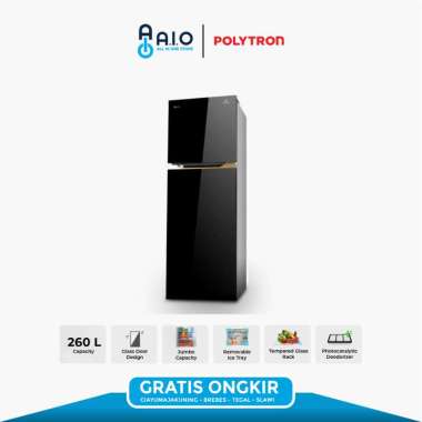 POLYTRON - KULKAS 2 PINTU - PRW 29MNX