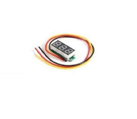 VOLTMETER DC 0,36 3P