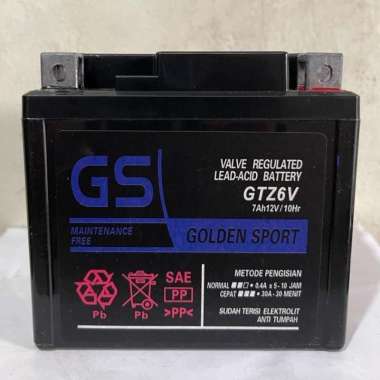 Aki Motor New Gtz6V / Gtz7S Gs Mf Aki Kering