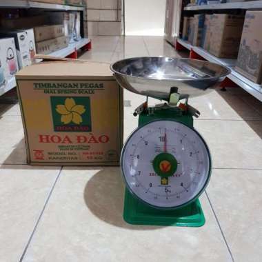 Timbangan duduk 10kg piringan bulat/Timbangan hoadao vietnam +Bubble