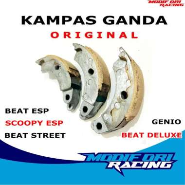 BEAT - Kampas Ganda Ori - Modif Ori Racing - Kampas Ganda Matic 1 set BEAT KARBU