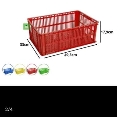 Box Kontainer Barang Keranjang Industri Perkakas Container Green Leaf