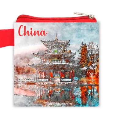 China Dompet Landmark Souvenir Suvenir Oleh Oleh Mini Wallet Negara Dompet Panjang Pouch Mouse Pad 9