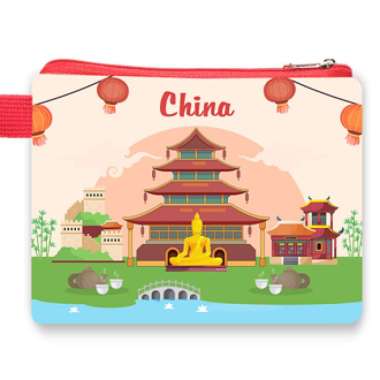 China Dompet Landmark Souvenir Suvenir Oleh Oleh Mini Wallet Negara Dompet Panjang Pouch Mouse Pad 4