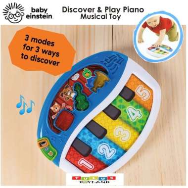 Baby Einstein Discover & Play Piano Musical Toy Mainan Musik Bayi