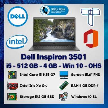Laptop Dell Note Book Inspiron 15 3000 series 3501 - i5 - 512 Gb SSD 8GB - 512GB SSD