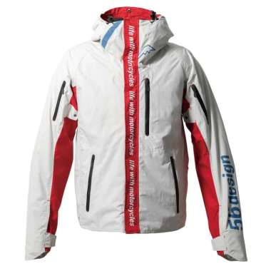 Jaket Motor - 56design Axis White Red Original M