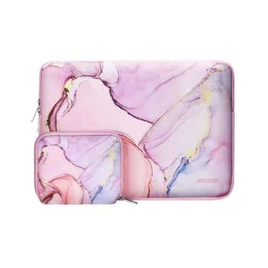Tas Laptop Mosiso Neoprene pink