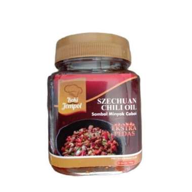 Koki Jempol Szechuan Chili Oil|Sambal Minyak Cabai Szechuan Chili Oil 150GR