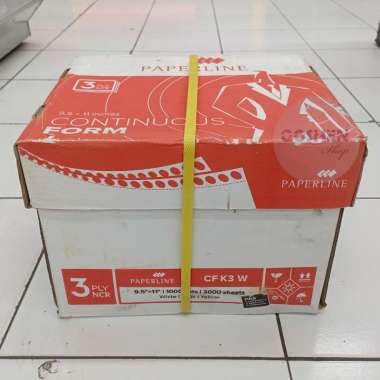 Continuous Form 3 Ply PAPERLINE K3 Warna CF K3 W Kertas Komputer