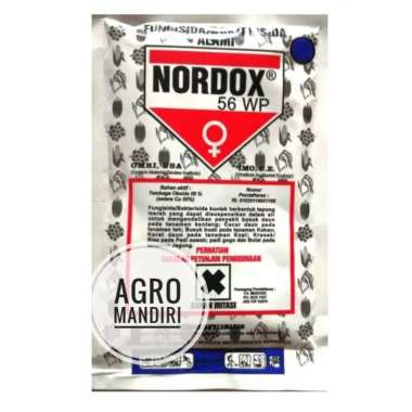 Fungisida dan Bakterisida Nordox 56 WP 100 Gram