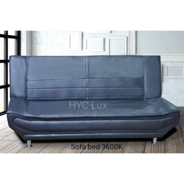 Sofa Bed HJ LUX elegant kursi busa kulit ruang tamu
