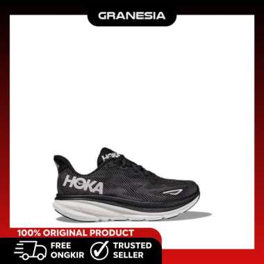 Hoka Clifton 9 Wide Men's Running Shoes 1132210BW|Sepatu Lari Pria 44