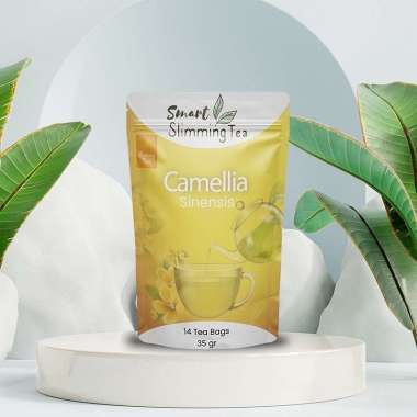 TEH DIET SMART SLIMMING TEA MEMPERLANCAR METABOLISE DAN MENAHAN NAFSU MAKAN ALAMI HERBAL TEH DAUN JA