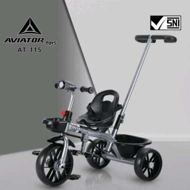 sepeda anak roda 3 tricycle Aviator AT 115 musik